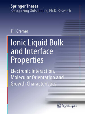 cover image of Ionic Liquid Bulk and Interface Properties